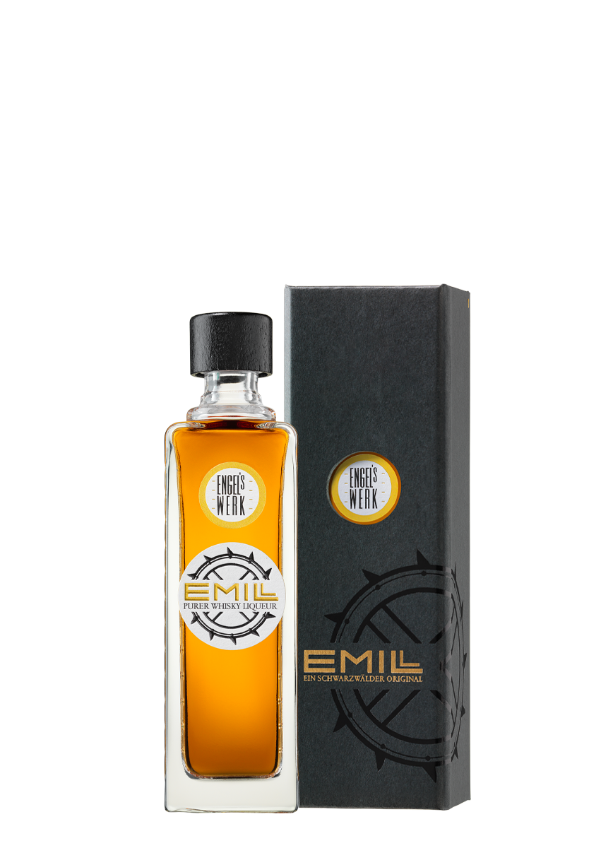 EMILL Engelswerk - PURER WHISKY LIQUEUR Kleinflasche