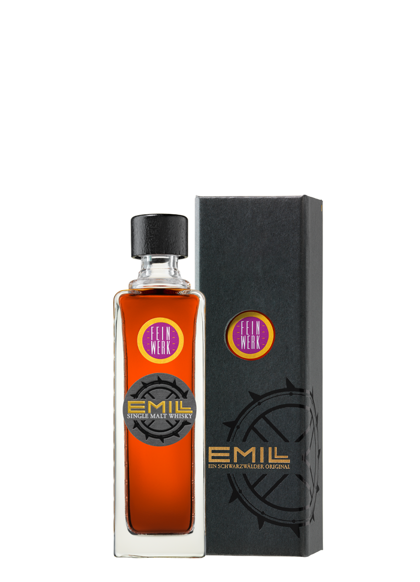 EMILL Feinwerk - Single Malt Whisky Portwein-Finish Kleinflasche