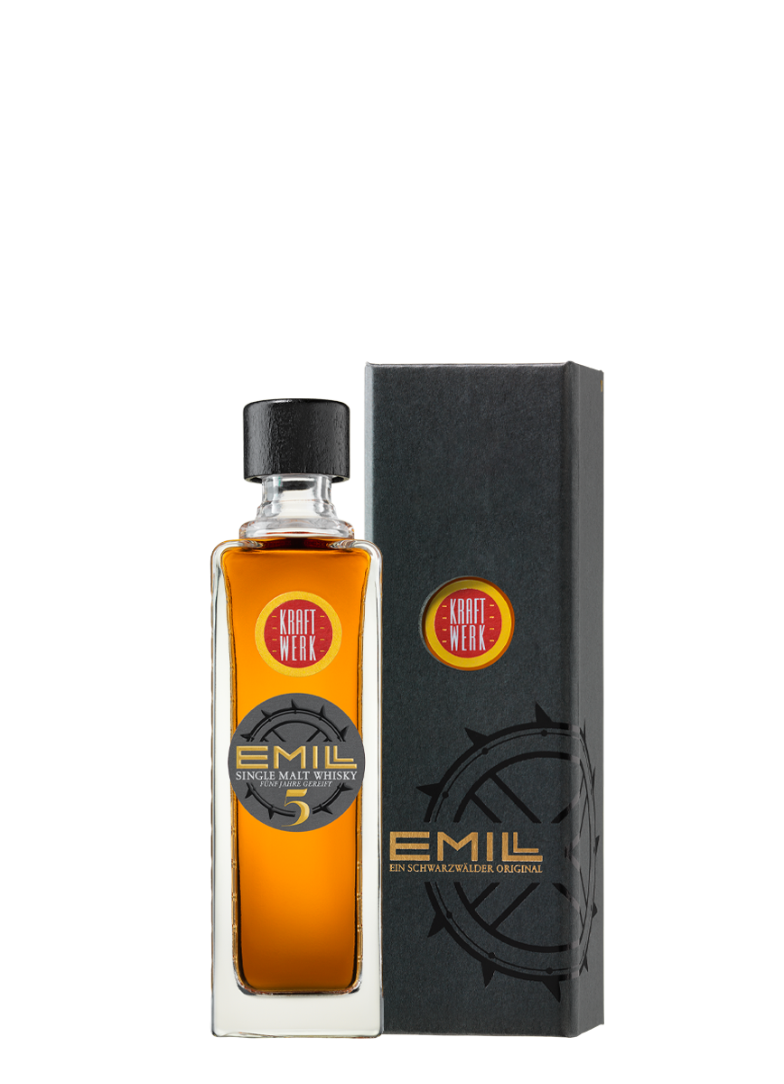 EMILL Kraftwerk 5 Jahre - Single Malt Whisky Kleinflasche